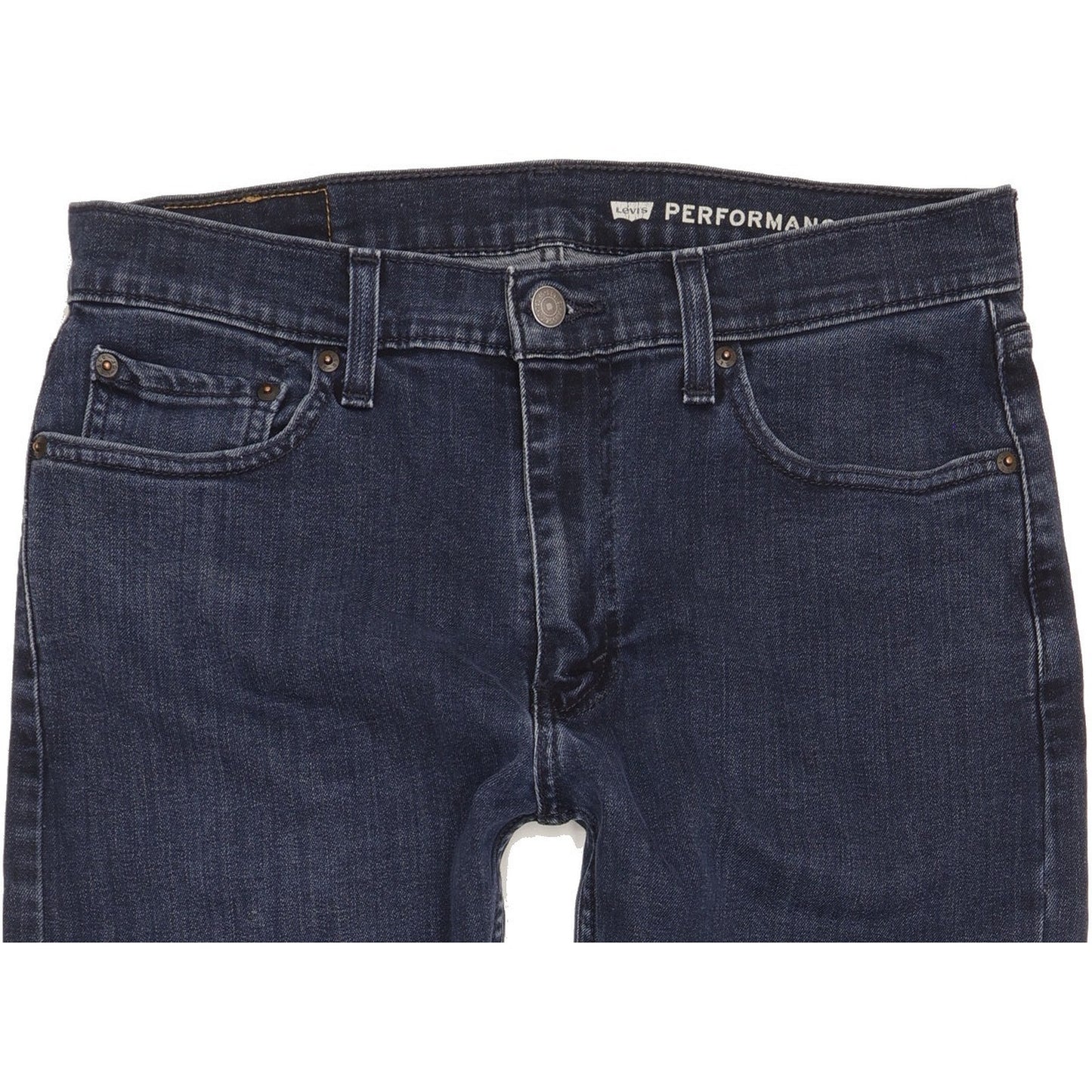 Levi's 512 Men Blue Tapered Slim Stretch Jeans W33 L33