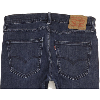 Levi's 512 Men Blue Tapered Slim Stretch Jeans W33 L33