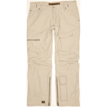 G-Star Army Elwood Men Beige Straight Regular Jeans W38 L34