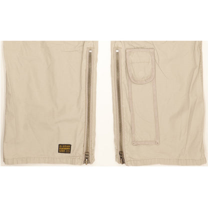 G-Star Army Elwood Men Beige Straight Regular Jeans W38 L34