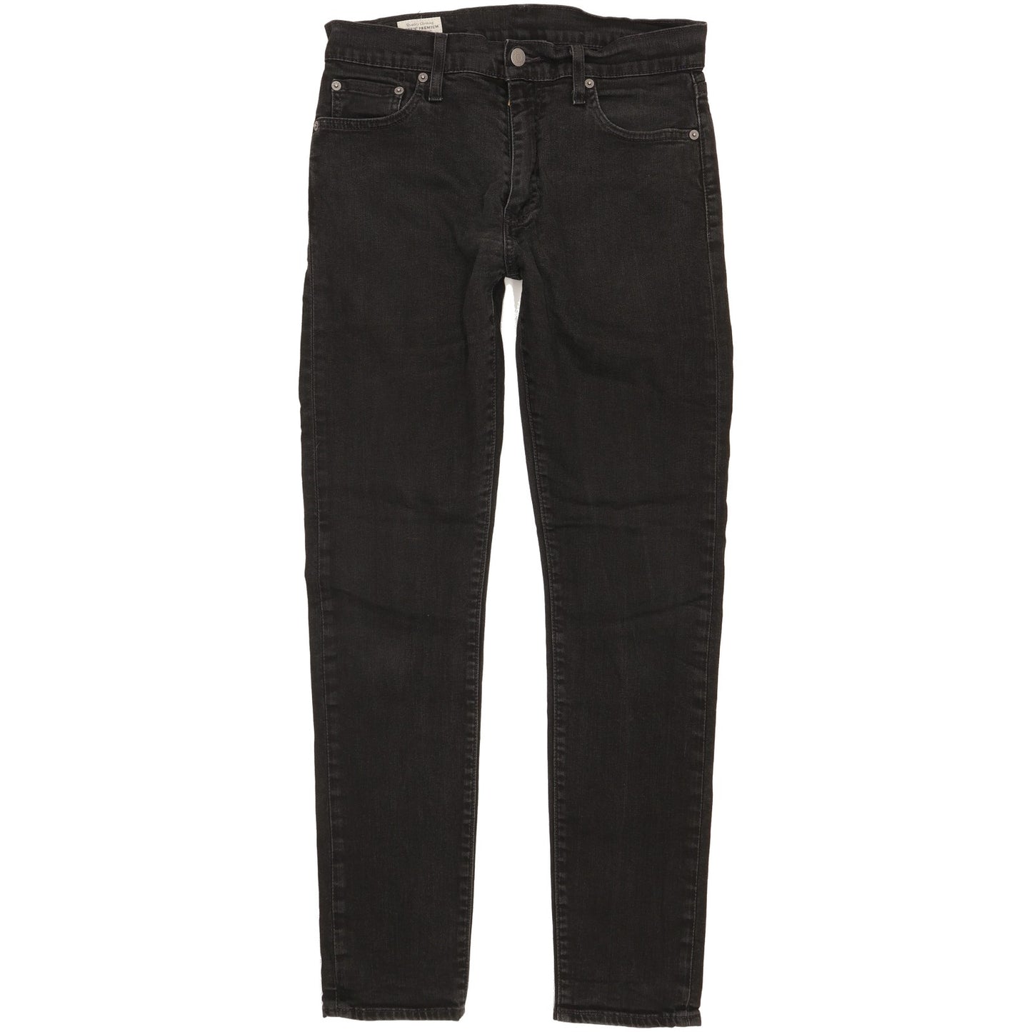Levi's 512 Men Black Tapered Slim Stretch Jeans W30 L31