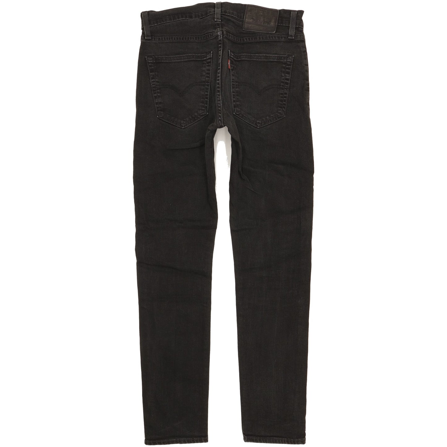 Levi's 512 Men Black Tapered Slim Stretch Jeans W30 L31
