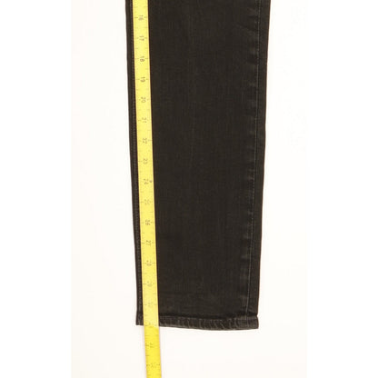 Levi's 512 Men Black Tapered Slim Stretch Jeans W30 L31