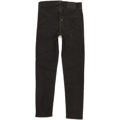 Levi's 512 Men Black Tapered Slim Stretch Jeans W30 L30