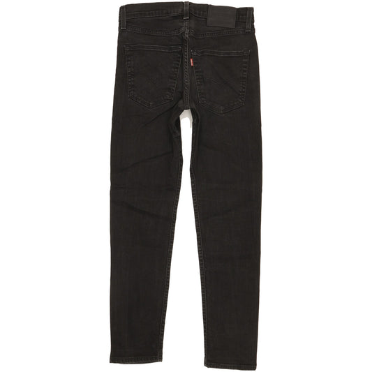 Levi's 512 Men Black Tapered Slim Stretch Jeans W30 L30