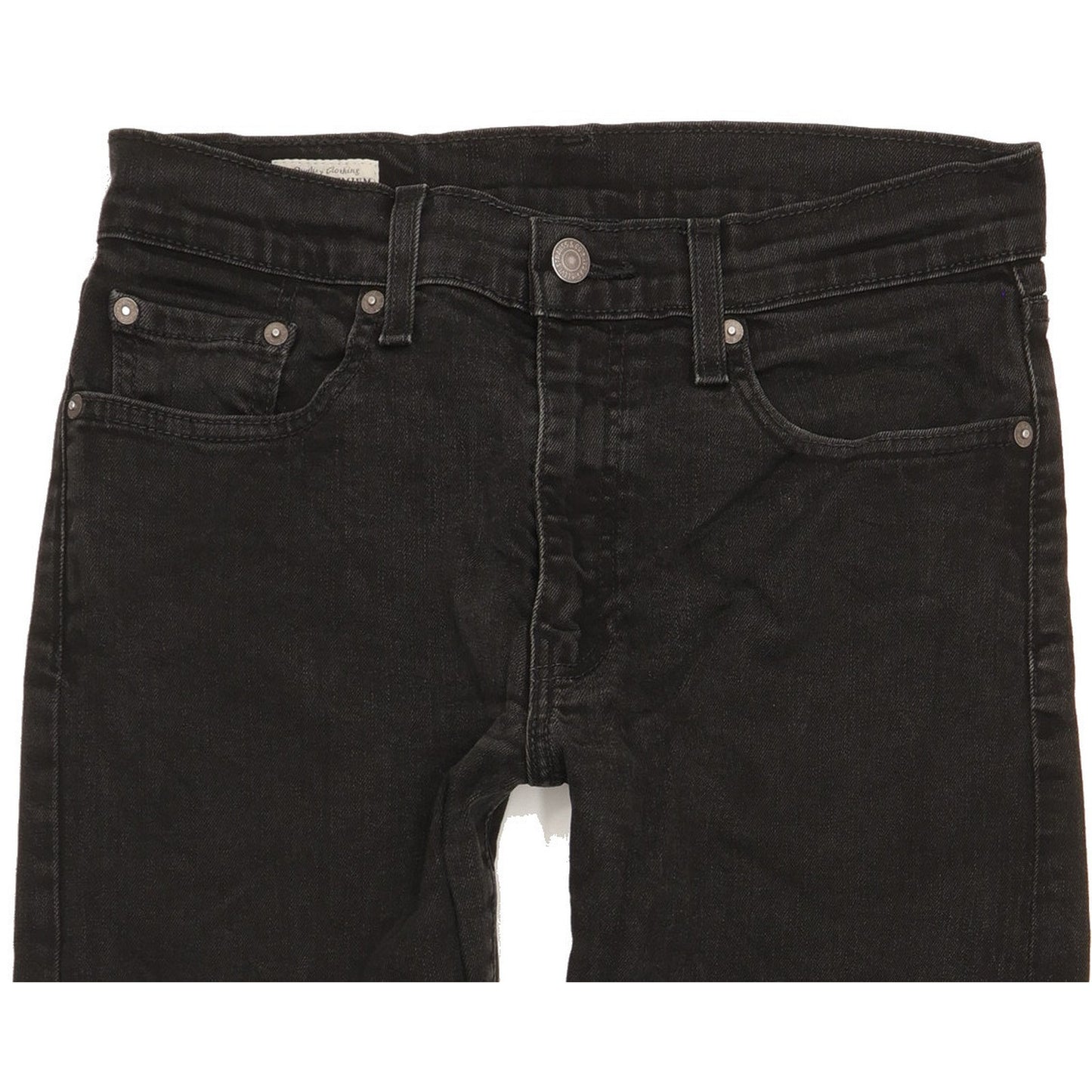 Levi's 512 Men Black Tapered Slim Stretch Jeans W30 L30