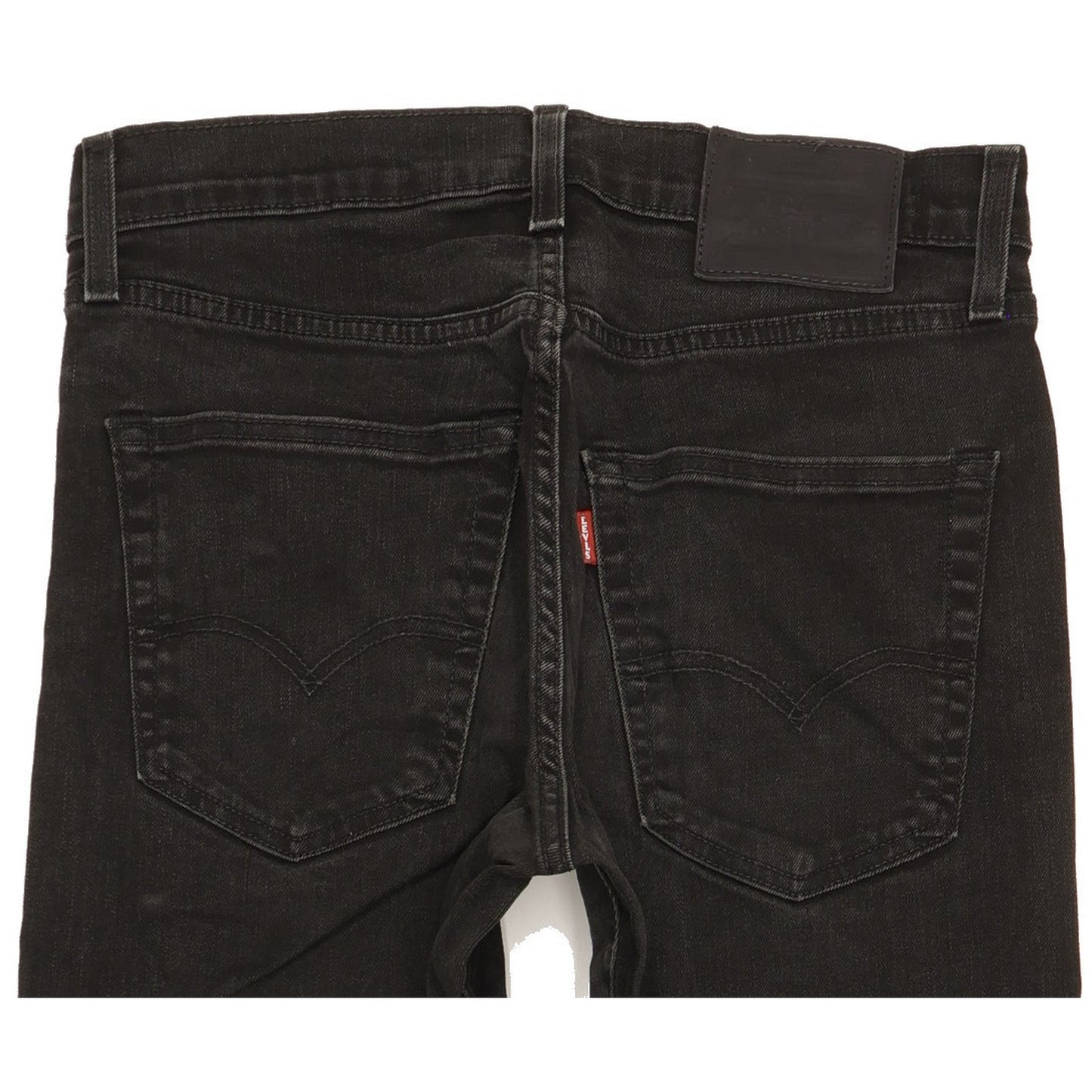 Levi's 512 Men Black Tapered Slim Stretch Jeans W30 L30