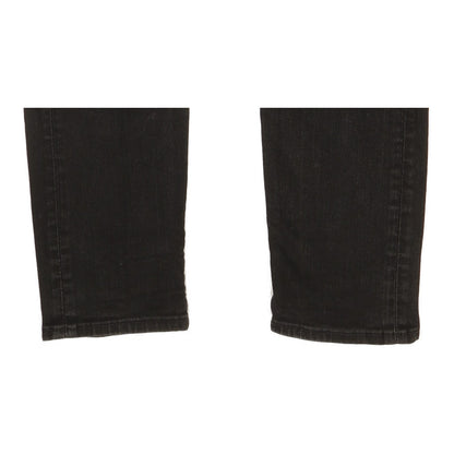 Levi's 512 Men Black Tapered Slim Stretch Jeans W30 L30