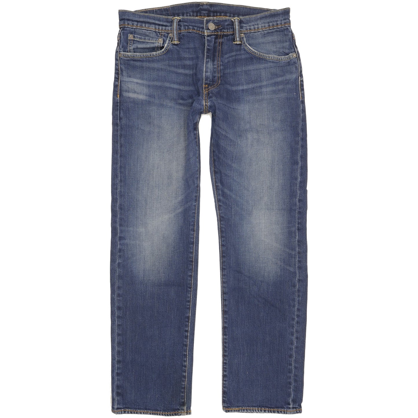 Levi's 504 Men Blue Straight Regular Stretch Jeans W31 L29