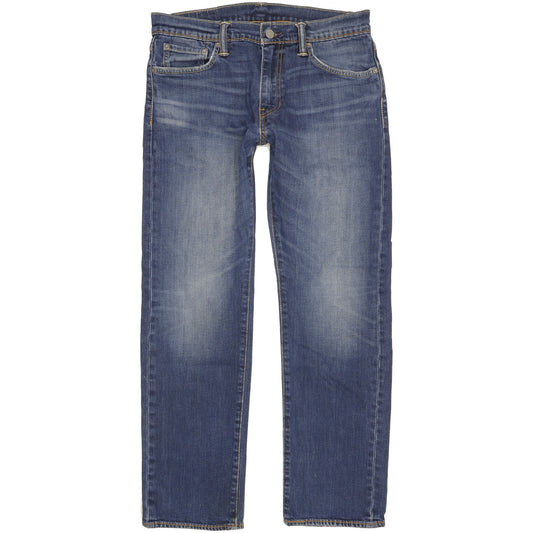 Levi's 504 Men Blue Straight Regular Stretch Jeans W31 L29