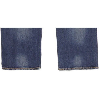 Levi's 504 Men Blue Straight Regular Stretch Jeans W31 L29