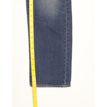 Levi's 504 Men Blue Straight Regular Stretch Jeans W31 L29