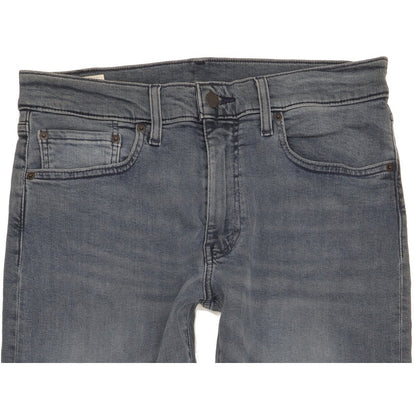 Levi's 502 Men Blue Tapered Regular Stretch Jeans W32 L32