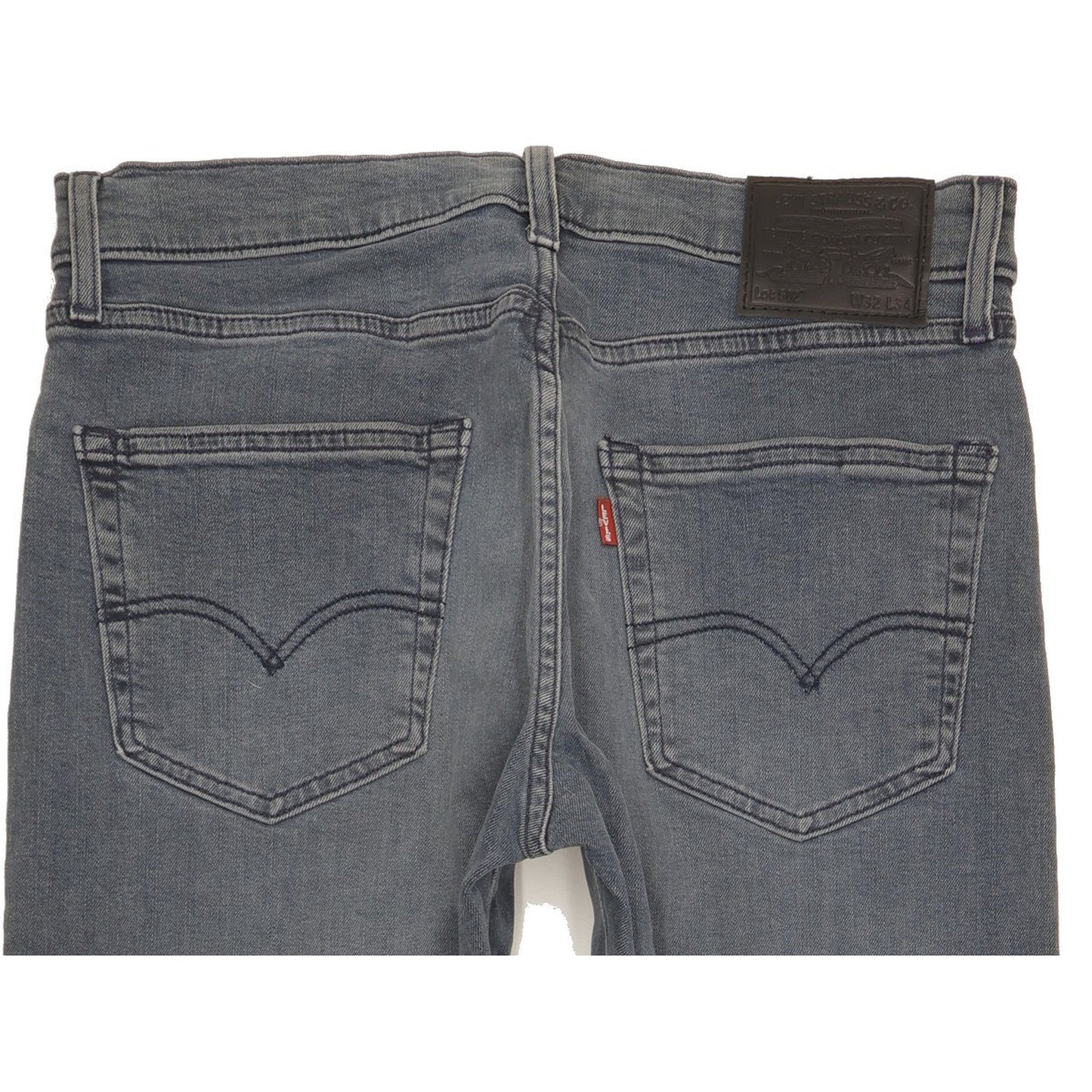 Levi's 502 Men Blue Tapered Regular Stretch Jeans W32 L32