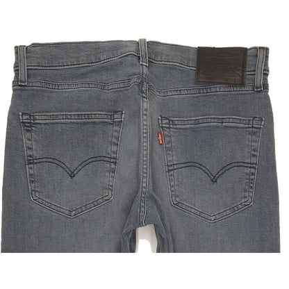 Levi's 502 Men Blue Tapered Regular Stretch Jeans W32 L32
