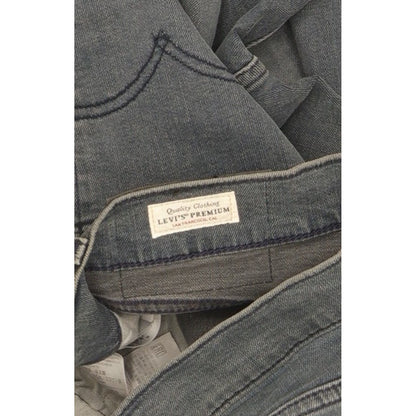Levi's 502 Men Blue Tapered Regular Stretch Jeans W32 L32