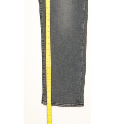 Levi's 502 Men Blue Tapered Regular Stretch Jeans W32 L32