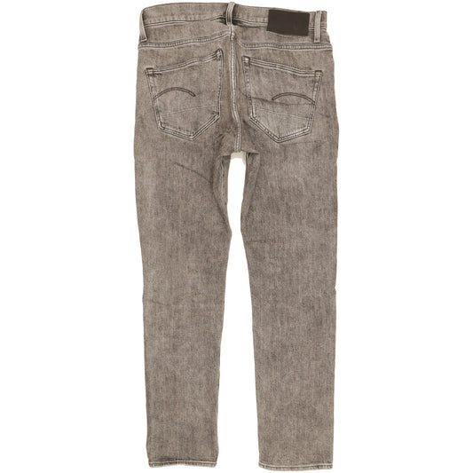 G-Star 3301 Men Grey Skinny Slim Stretch Jeans W31 L30