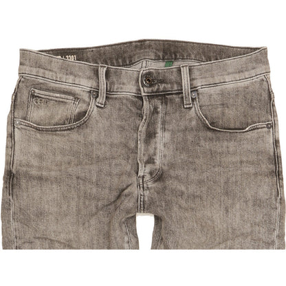 G-Star 3301 Men Grey Skinny Slim Stretch Jeans W31 L30