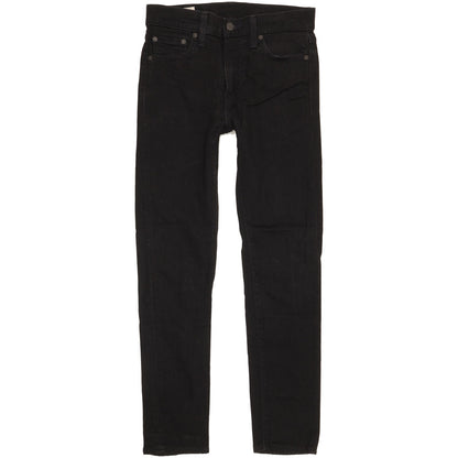 Levi's 510 Women Black Skinny Slim Stretch Jeans W30 L31