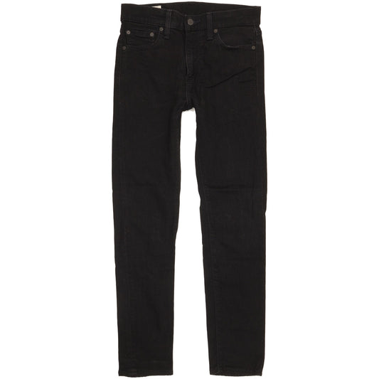 Levi's 510 Women Black Skinny Slim Stretch Jeans W30 L31