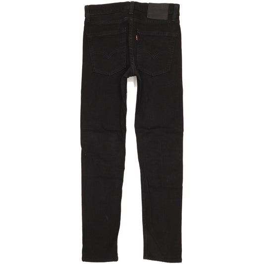 Levi's 510 Women Black Skinny Slim Stretch Jeans W30 L31
