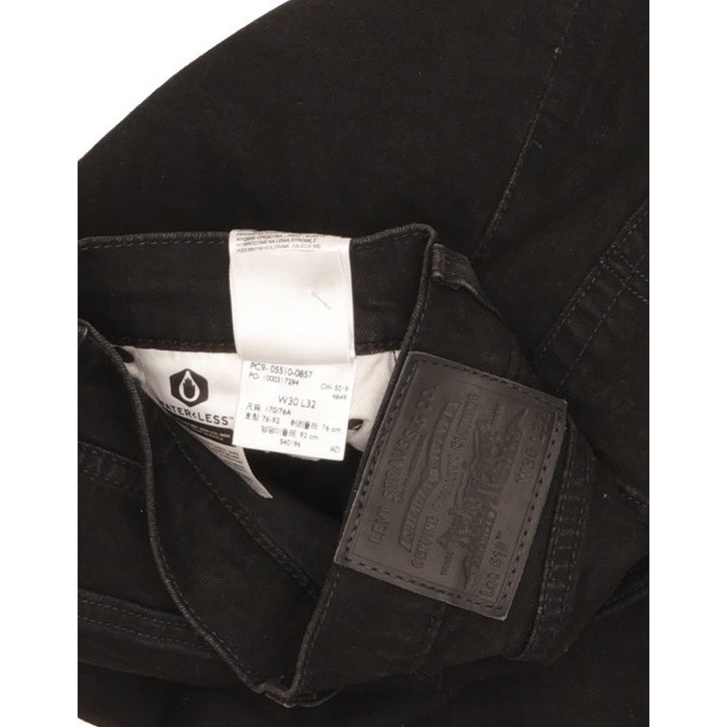 Levi's 510 Women Black Skinny Slim Stretch Jeans W30 L31