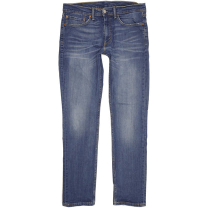 Levi's 511 Men Blue Straight Slim Stretch Jeans W34 L34