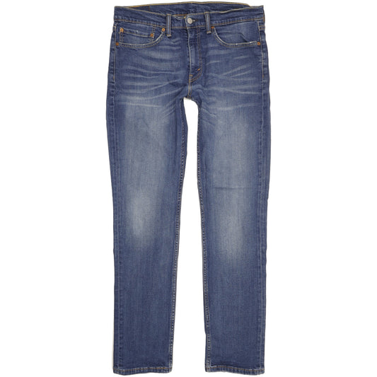 Levi's 511 Men Blue Straight Slim Stretch Jeans W34 L34