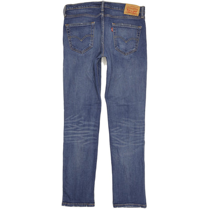 Levi's 511 Men Blue Straight Slim Stretch Jeans W34 L34