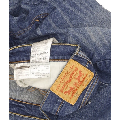 Levi's 511 Men Blue Straight Slim Stretch Jeans W34 L34