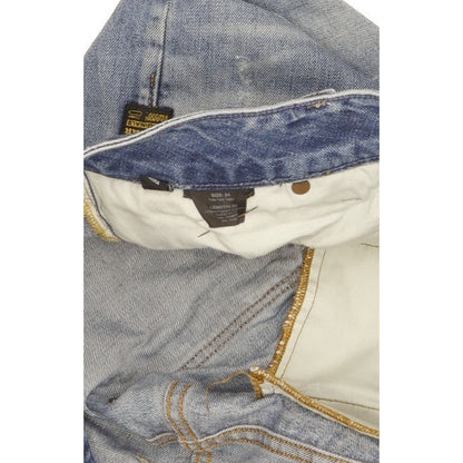G-Star Men Blue Straight Regular Jeans W34 L32
