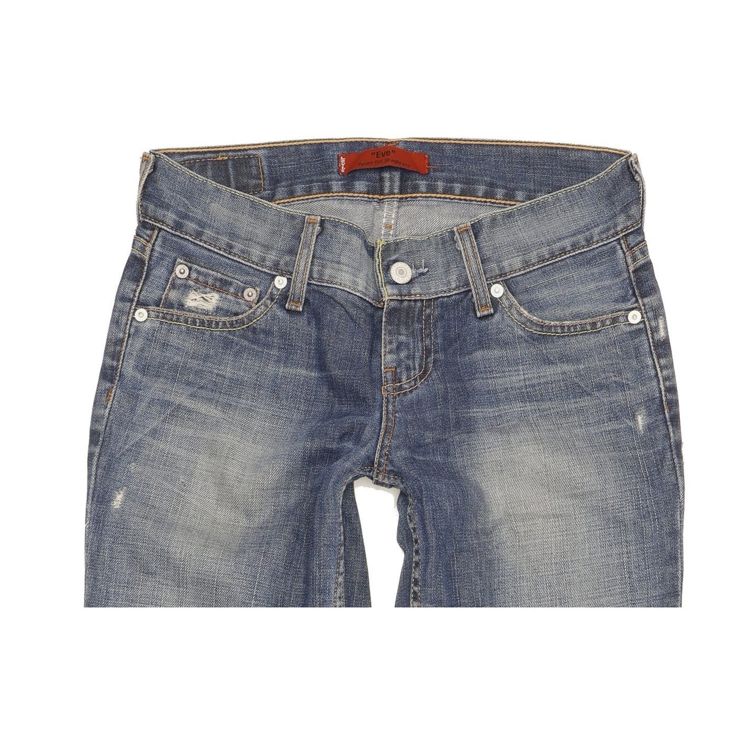 Levi's 557 Eve Women Blue Straight Slim Jeans W27 L31