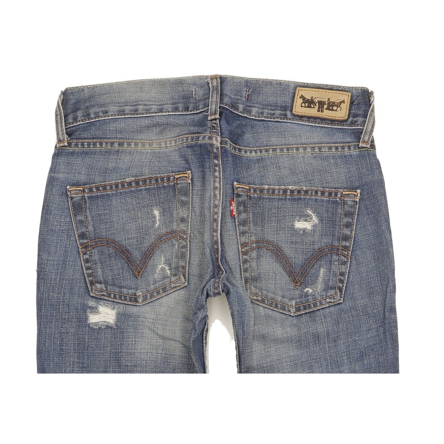 Levi's 557 Eve Women Blue Straight Slim Jeans W27 L31