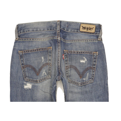 Levi's 557 Eve Women Blue Straight Slim Jeans W27 L31