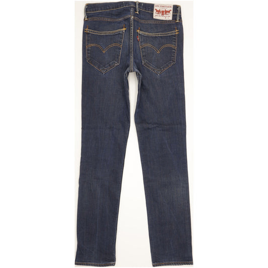 Levi's 519 Men Blue Skinny Slim Stretch Jeans W31 L33