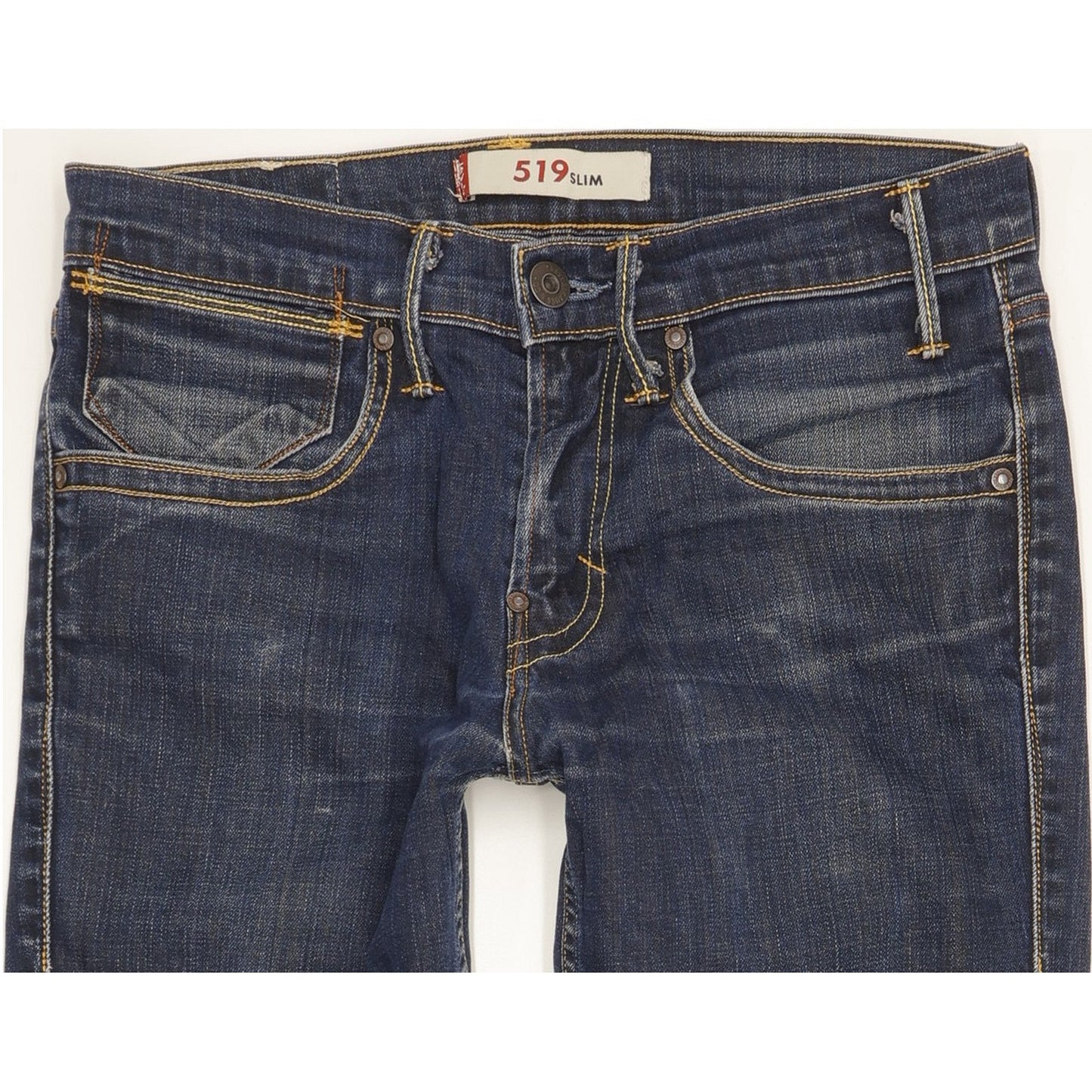 Levi's 519 Men Blue Skinny Slim Stretch Jeans W31 L33