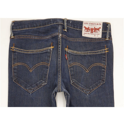 Levi's 519 Men Blue Skinny Slim Stretch Jeans W31 L33