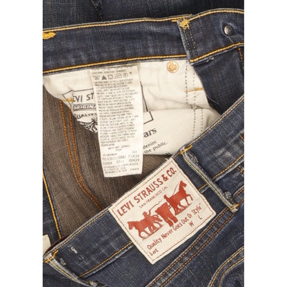 Levi's 519 Men Blue Skinny Slim Stretch Jeans W31 L33