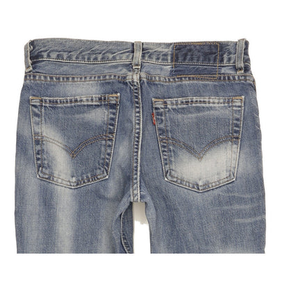 Levi's 529 Women Blue Straight Regular Jeans W27 L30