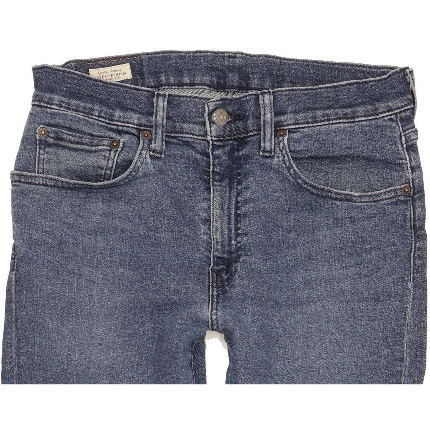 Levi's Men Blue Skinny Slim Stretch Jeans W34 L29