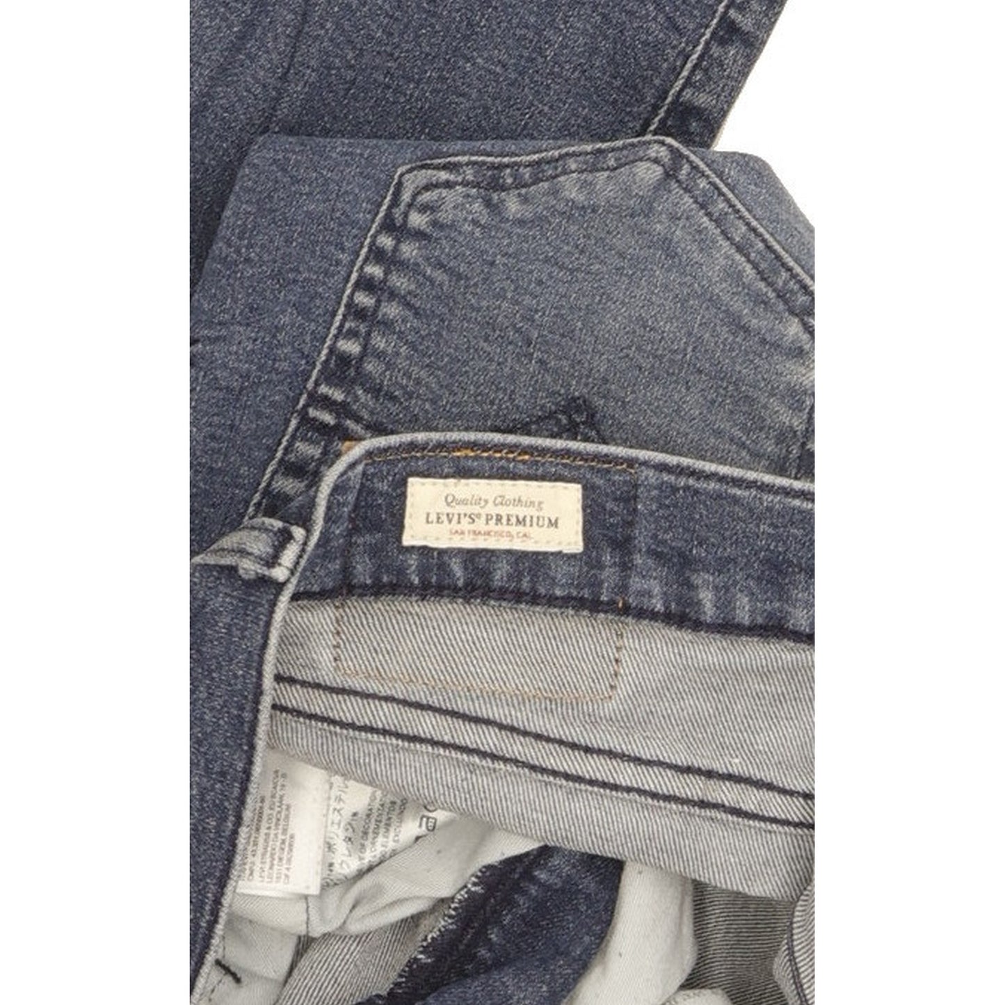 Levi's Men Blue Skinny Slim Stretch Jeans W34 L29