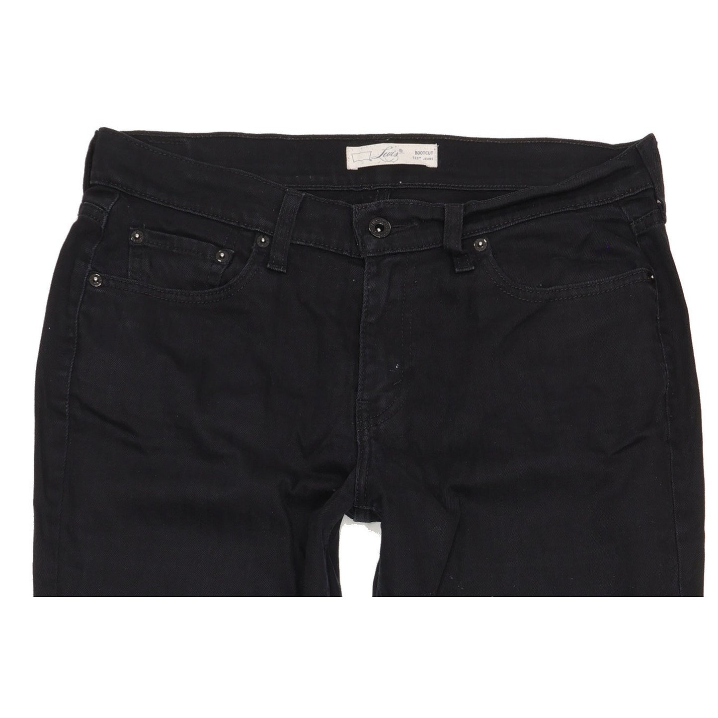 Levi's 515 Women Black Bootcut Slim Stretch Jeans W32 L31