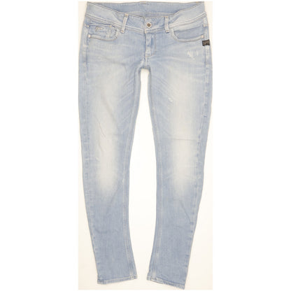 G-Star Lynn Women Blue Skinny Slim Stretch Jeans W32 L32