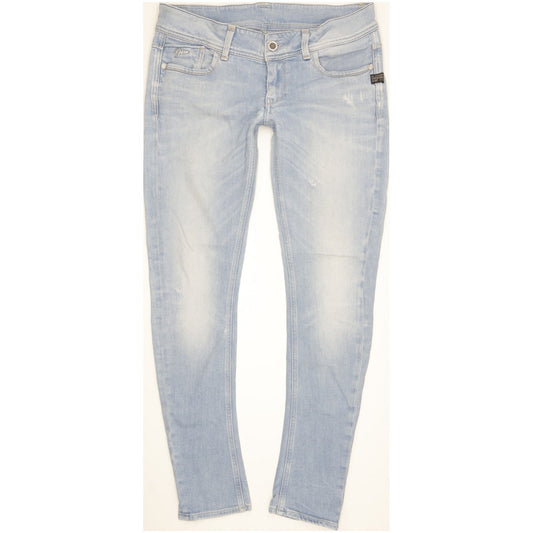 G-Star Lynn Women Blue Skinny Slim Stretch Jeans W32 L32