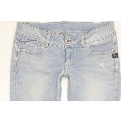 G-Star Lynn Women Blue Skinny Slim Stretch Jeans W32 L32