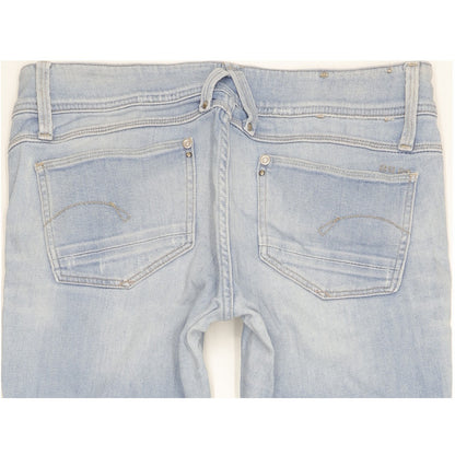 G-Star Lynn Women Blue Skinny Slim Stretch Jeans W32 L32