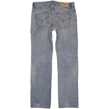 Diesel Larkee Men Blue Straight Regular Jeans W33 L34