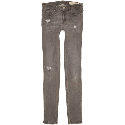 Diesel Skinzee Women Grey Skinny Slim Stretch Jeans W27 L32