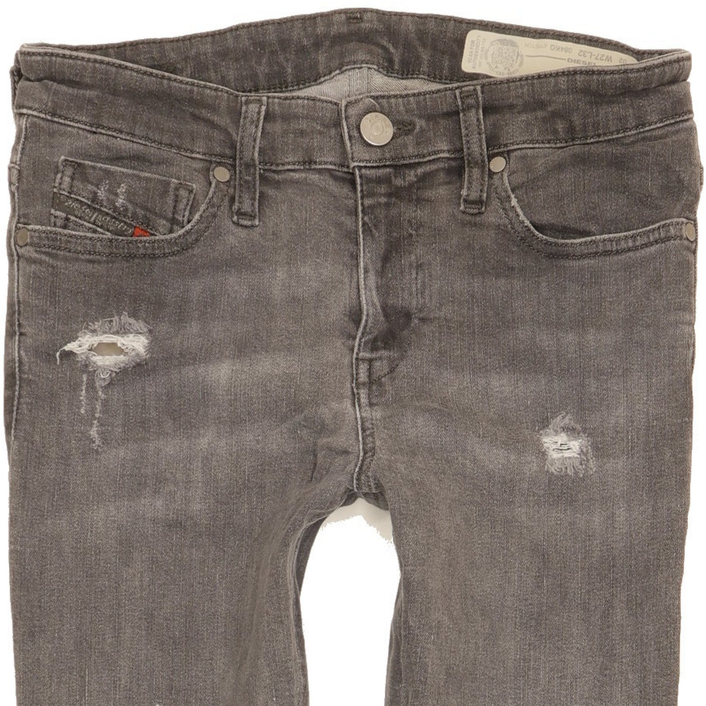 Diesel Skinzee Women Grey Skinny Slim Stretch Jeans W27 L32